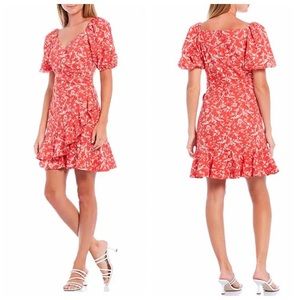 Sachin & Babi floral Faux Wrap Dress